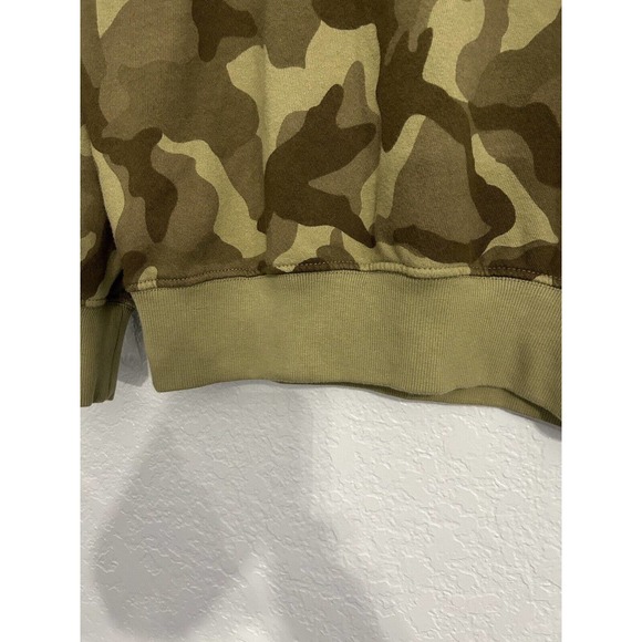 Billabong Women’s After Surf Green Camo Sweatshirt New Without Tags Size Small - Picture 11 of 11